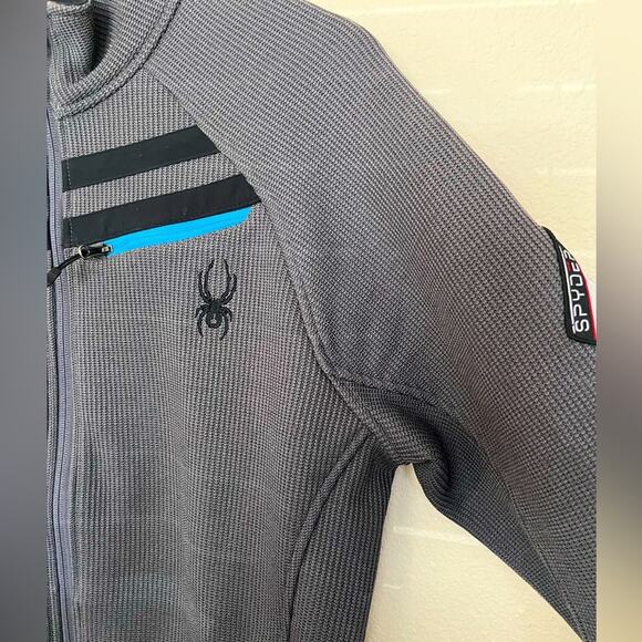 Spyder Men's Wengen Full Zip Weight Stryke Jacket Sz M - Picture 6 of 15